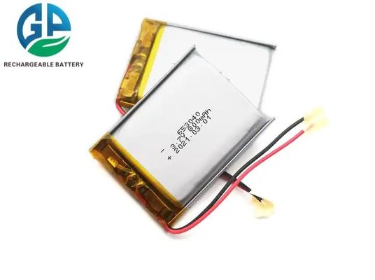Batterie polymère Lipo certifiée KC batterie polymère 800mah 653040 3.7v batterie polymère au lithium