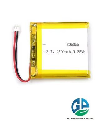 KC rechargeable 3,7v batterie polymère au lithium Li-ion Lipo batterie 2500mah 805055