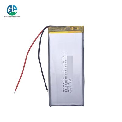 Batterie Lipo rechargeable KC CB IEC62133 Fabrique professionnelle approuvée 804080 Batterie Li-Ion 3,7v 3000mah