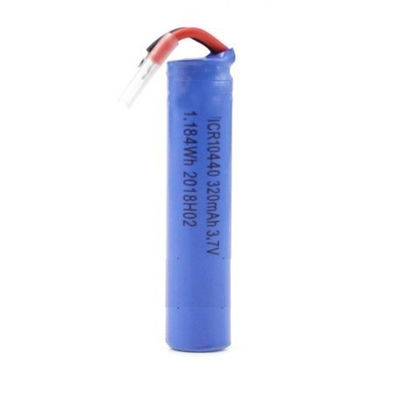 batterie de taille de 320mAh 3.7V 10440 Li Ion Battery IEC62133 AAAA