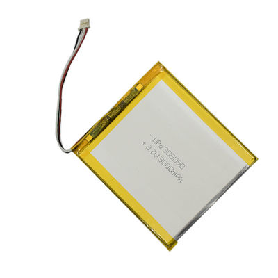 Paquet 308090 Lipo de batterie de polymère de lithium du CEI UN38.3 3,7 V 3000mah