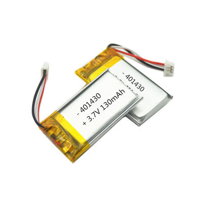 401430 paquet rechargeable de batterie de polymère de lithium de 180mAh 3,7 V