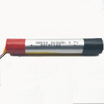 Cellules de batterie rechargeables 3.7V 240mAh de lithium de Lipo 10C 08500