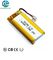 Ul Modèle 603040 batterie au lithium polymère 1s2p 3.7v 1500mah
