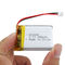 La batterie de polymère de lithium d'IEC62133 UN38.3 emballent 603040 3,7 volts 650mAh