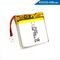 IEC62133 3,7 paquet de batterie de polymère de lithium de volt 500mAh 603030