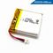 IEC62133 3,7 paquet de batterie de polymère de lithium de volt 500mAh 603030