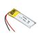 Batterie rechargeable d'IEC62133 3.7V 80mAh 401030 Lipo