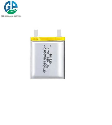 Li Ion Polymer Battery rechargeable 3.7V 450mah 801520 1S 2S 3S kc a approuvé