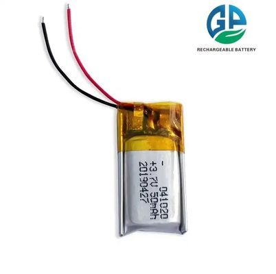 KC approuvé 3.7V 50mAh 401020 Li-polymère rechargeable Li-ion batterie pour TWS batterie écouteur