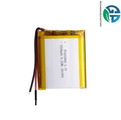Batterie au lithium polymère chaude 635060 2500mAh Lipo rechargeable 3,7 V