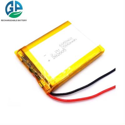 KC Rechargeable 3,7v batterie au lithium polymère Li Ion Lipo batterie 2500mah 605060
