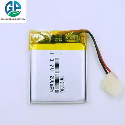 302530 3,7 V 200 Mah batterie au lithium rechargeable KC UN38.3 Certifié