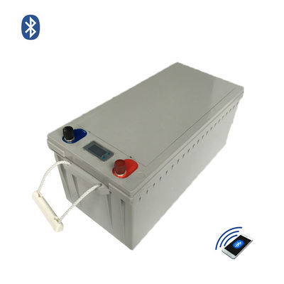 Batterie de phosphate de fer de lithium de paquet de batterie de MSDS 200AH 12V avec Bluetooth