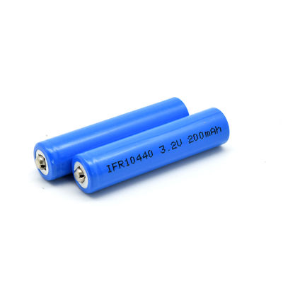 Batteries 200mah légères solaires rechargeables de Lifepo4 3.2V IFR 10440
