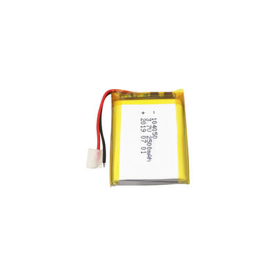 acheter La batterie de polymère de lithium de kc emballe 104050 2.5Ah le polymère Li Ion Battery 3,7 V online manufacture