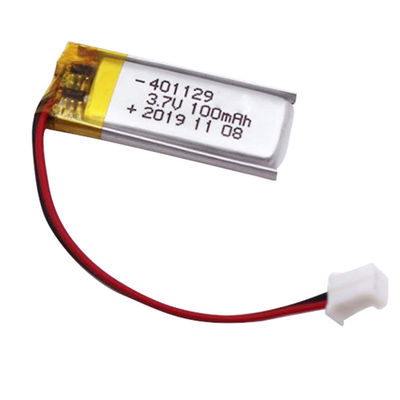 acheter Le paquet kc de batterie de polymère de lithium de Li Polymer 3.7V 100Mah 401129 a approuvé online manufacture