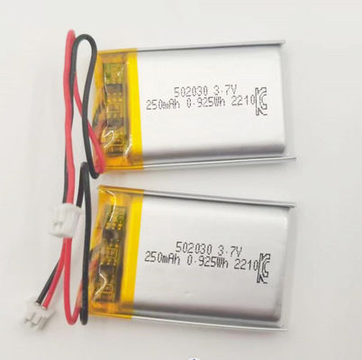 acheter 3.7V 250mah 502030 batterie Li polymère rechargeable approuvée KC online manufacture