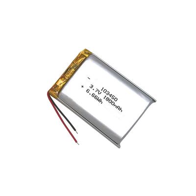 acheter 103450 2000mAh 3.7V Li Poly Rechargeable Battery Pack kc ont approuvé online manufacture