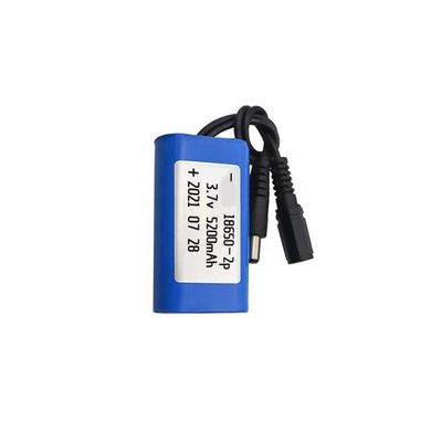 acheter batterie au lithium 5200mah rechargeable, 18650 2P 3.7V Li Ion Battery Pack online manufacture