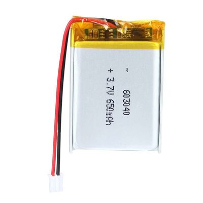 acheter Paquet de batterie d'UN38.3 Lipo, batterie de polymère de lithium de 650mah 3.7v online manufacture