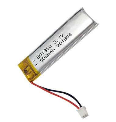 buy 801350 3.7V 500mAh batterie polymère au lithium avec certification KC CB pour écouteurs TWS et appareils intelligents fabrication en ligne