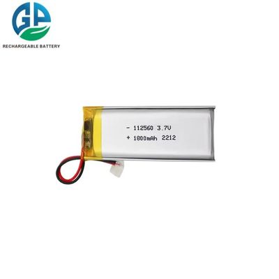 acheter Batterie 112560, lithium Ion Polymer Battery Pack d'ISO9001 kc Lipo de 3.7V 1800mAh 6.66Wh online manufacture