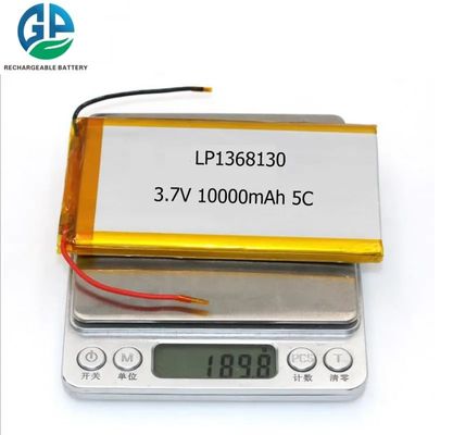 acheter 1368130 cellule de batterie de polymère de lithium de 3.7v 10Ah 10000mah rechargeable online manufacture