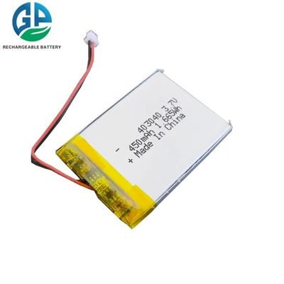 acheter Batterie rechargeable KC 403040 Li-ion 3,7 V 1,665 wh Lipo 450 mAh online manufacture