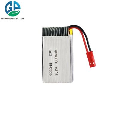 acheter IEC62133 batterie au lithium polymère 3.7v 20C décharge 903048 1000mah Rc batterie d'hélicoptère online manufacture