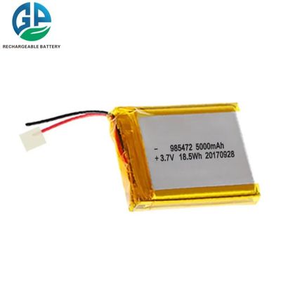 acheter 3.7v batterie Li polymère 985472 5000mAh 3.7V 18.5WH batterie polymère rechargeable Lion online manufacture