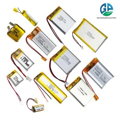 acheter Batterie polymère au lithium-ion de haute capacité 3.7V 1250mAh 102550 500 fois Pack de batterie rechargeable online manufacture