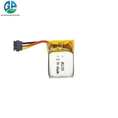 acheter Batterie au lithium-ion rechargeable 3.7v 45mah 451215 Batterie au lithium-polymère avec PCM online manufacture