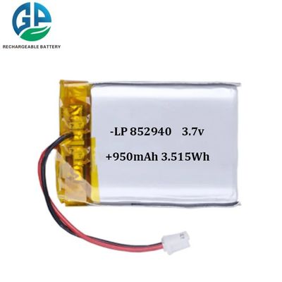 acheter 852940 batterie au lithium polymère 950mah 3.7v online manufacture