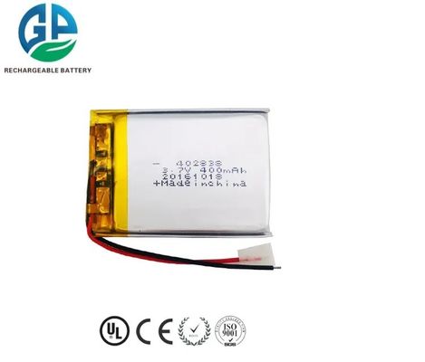 acheter 402838 400mah 3,7v Li-polymère batterie online manufacture