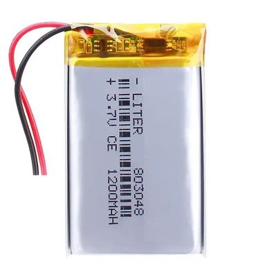 buy Batterie lithium-polymère rechargeable 3,7 V 1200 mAh certifiée KC, batterie Li-polymère Lipo fabrication en ligne