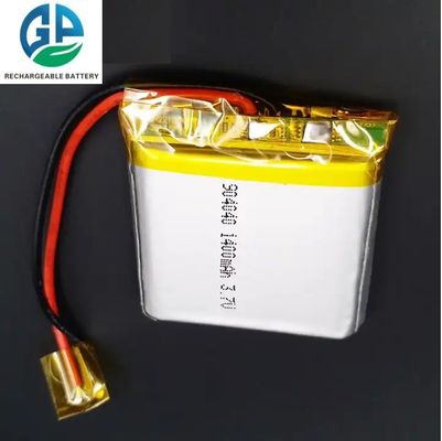 acheter UN38.3 3,7v 1400mah Batterie Li-polymère 904040 Lithium-polymère Pack de batterie KC CB IEC62133 Approuvé online manufacture