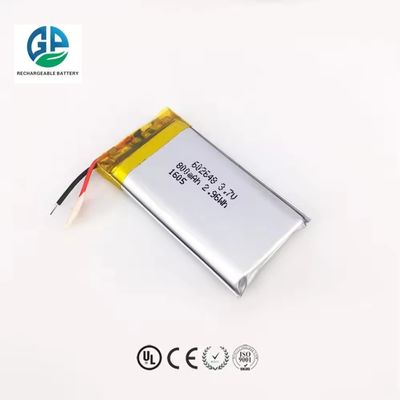 acheter KC approuvé 3.7V Li Poly batterie rechargeable 602648 800mah Lipo batterie online manufacture