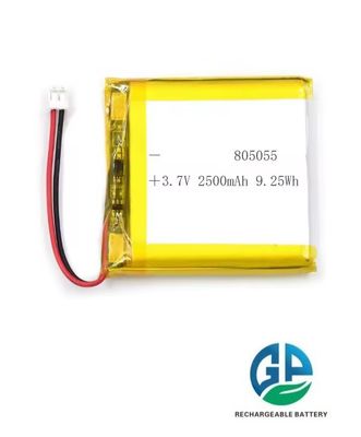 acheter KC rechargeable 3,7v batterie polymère au lithium Li-ion Lipo batterie 2500mah 805055 online manufacture