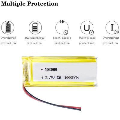 acheter Le système est équipé d'une batterie rechargeable KC CB IEC62133 homologuée 503060 online manufacture