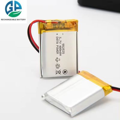 acheter 552535 400mah 450mah 3,7v Li-polymère batterie Banque d'alimentation KC CB IEC62133 Approuvé online manufacture