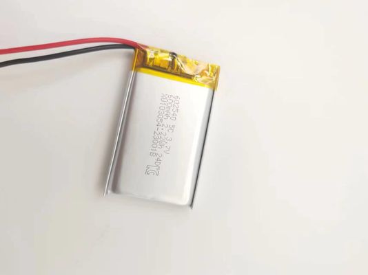 buy KC IEC62133 Approuvé 600mAh 602540 batterie rechargeable au lithium polymère LiPo fabrication en ligne