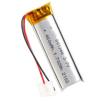 acheter Approuvé par le KC Lipo batterie 3.7V 460mah 801348 batterie polymère Li-ion batterie lithium batterie polymère online manufacture