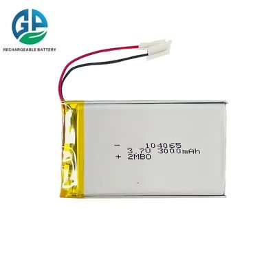 acheter Batterie à décharge élevée 3.7V 3000mah 30C Max60C Batterie Lipo rechargeable 104065 3000mah Pour drone online manufacture