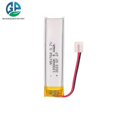 acheter KC Approuvé 1200mAh 3.7v Lipo batterie rechargeable 3.7v 1200mah 951768 batterie au lithium polymère online manufacture