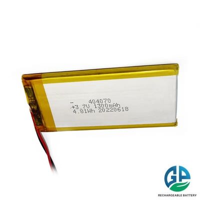 acheter Batterie à décharge élevée 30CMax60C rechargeable 1300 Mah Batterie à ions de lithium 404070 4,81wh 3,7v Lipo online manufacture