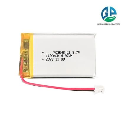 acheter Batterie Li-Po rechargeable 3.7V 1100mAh 703048 homologuée KC IEC62133 online manufacture