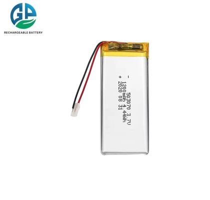 acheter KC approuvé 1200mAh 3.7v Lipo batterie rechargeable 503070 1200mAh 3.7V courbe batterie polymère Li-ion online manufacture