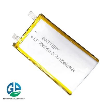 acheter Batterie haute décharge 30C KC UN38.3 Certifiée 3.7V 756090 3.7v 5000mah batterie lithium-ion pour produits numériques online manufacture