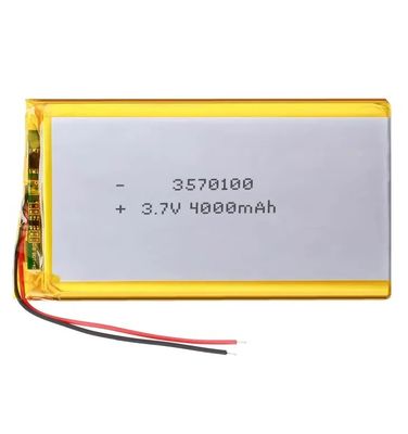 acheter Batterie au lithium polymère de 4000 mah 3,7 V Haute puissance 3,7 v 4000 mah 3570100 Batterie au lithium polymère Li Po rechargeable online manufacture